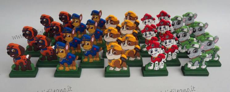 Bomboniera primo compleanno Paw Patrol