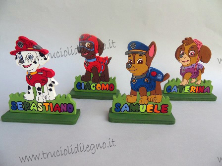 Paw Patrol cake topper