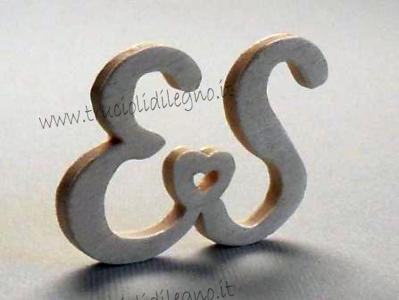 cake-topper iniziali