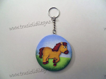portachiavi cavallo