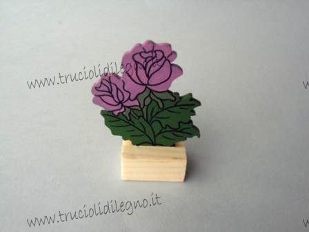 Segnaposti narcisi - rose
