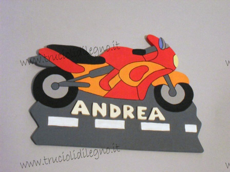 targa nome moto