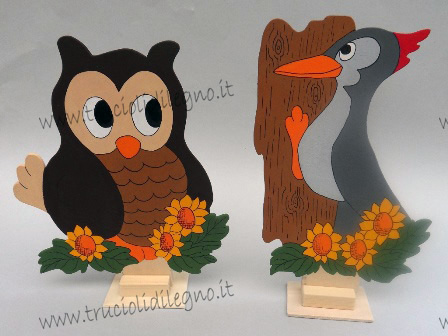 Tabeau mariage albero animali 5 centrotavola