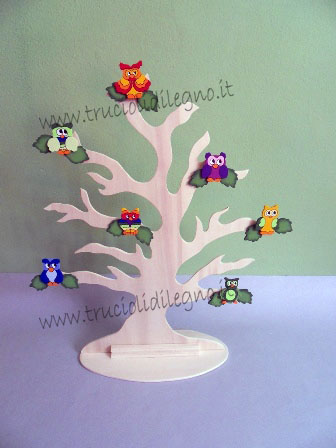 Tabeau mariage albero gufi 2